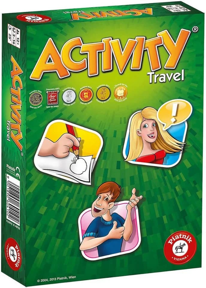 Piatnik Activity Travel Reisespiel Bunt Familienspiel - Bild 2