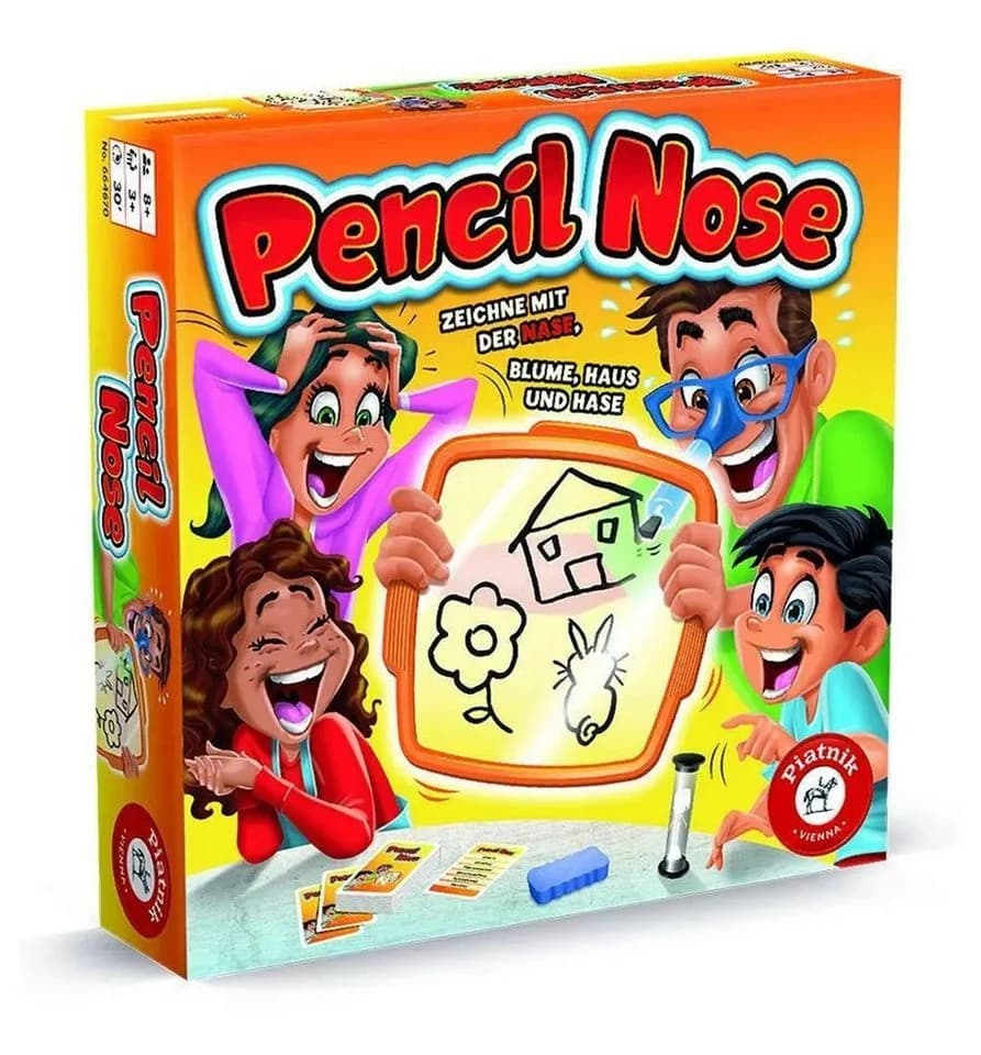 Piatnik Spiel Pencil Nose - Partyspaß mit verlängerter Nase - Bild 2