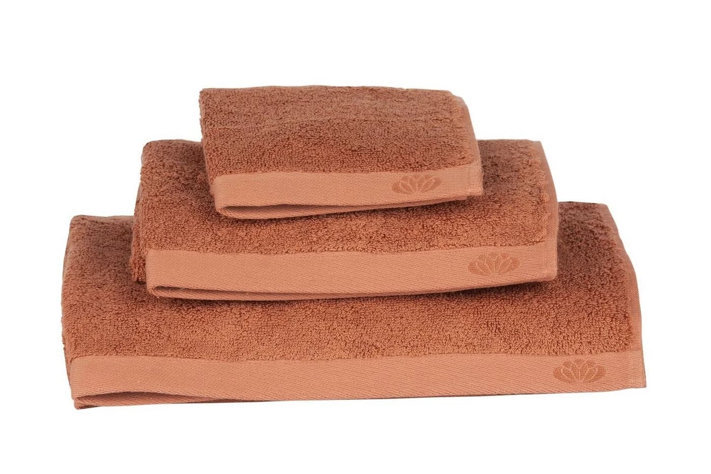 framsohn frottier Handtuch 'Botanic Deluxe' Orange