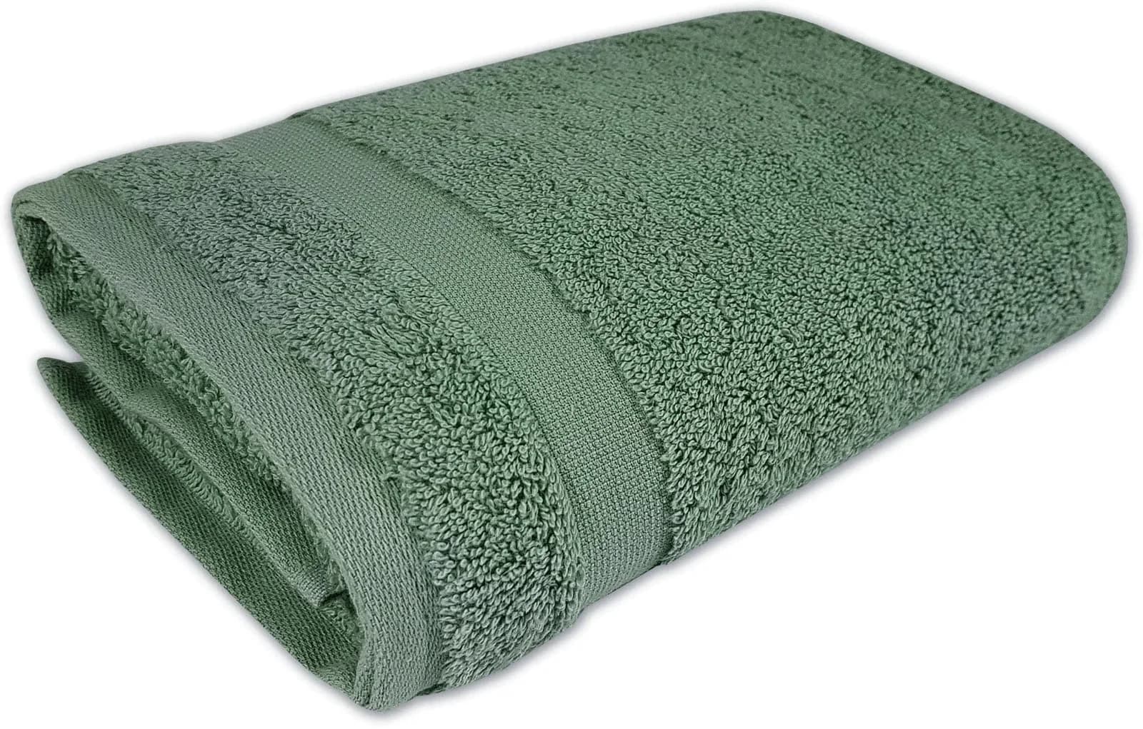 Bio-Badetuch aus Baumwolle, flauschig und weich, grün