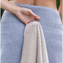 framsohn frottier Duschtuch Ocean Taubenblau 75x150 cm Bio-Baumwolle Bild 5