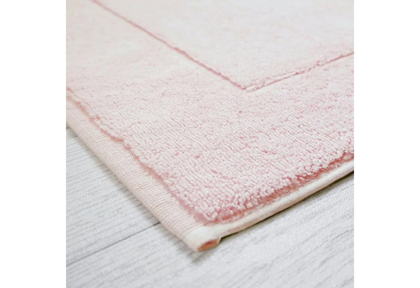 framsohn frottier Badematte Uni Basic Hotelmatte Rosa 50x70 cm - Bild 3