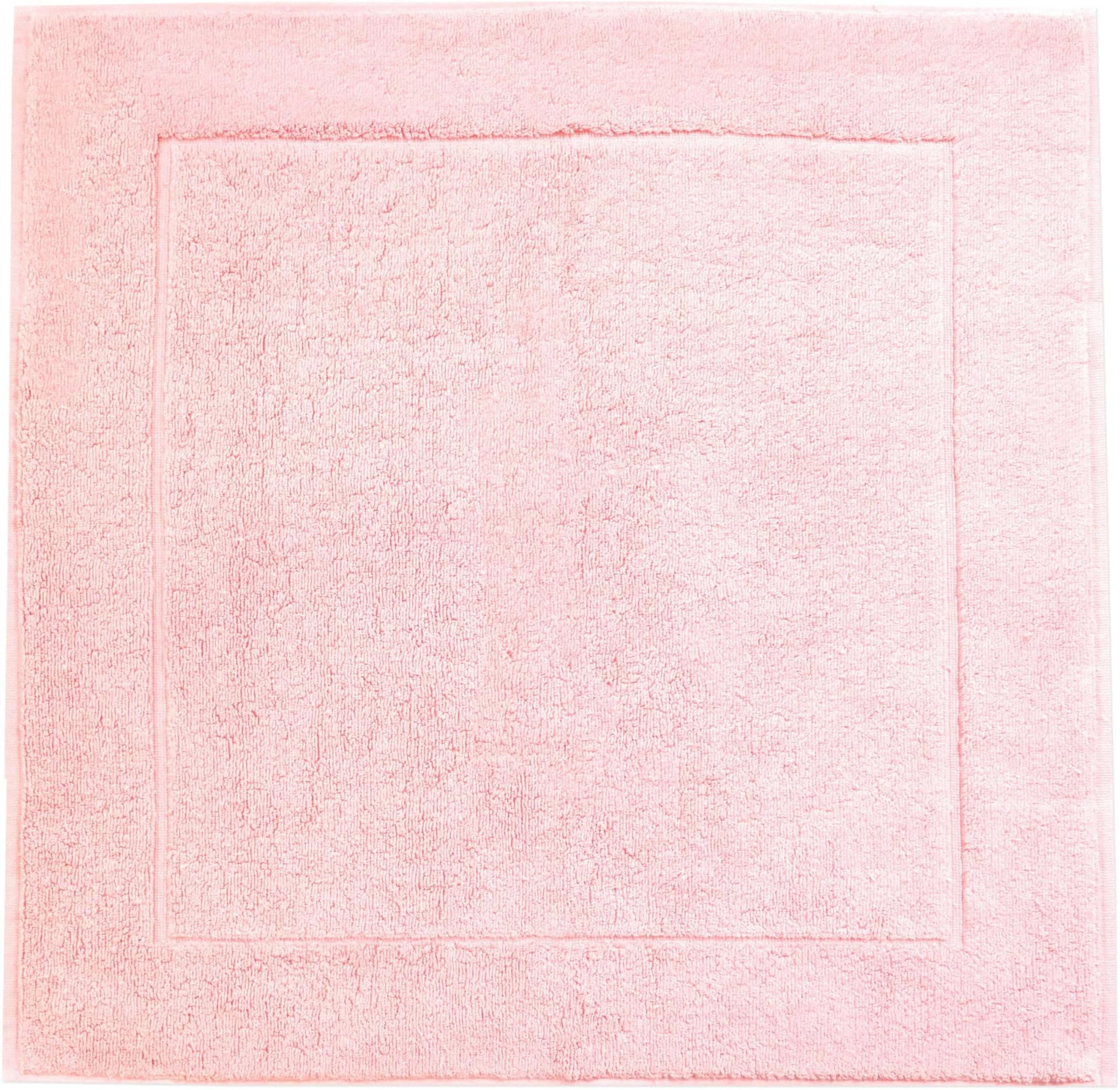 framsohn frottier Badematte Uni Basic Hotelmatte Rosa 50x70 cm - Bild 5