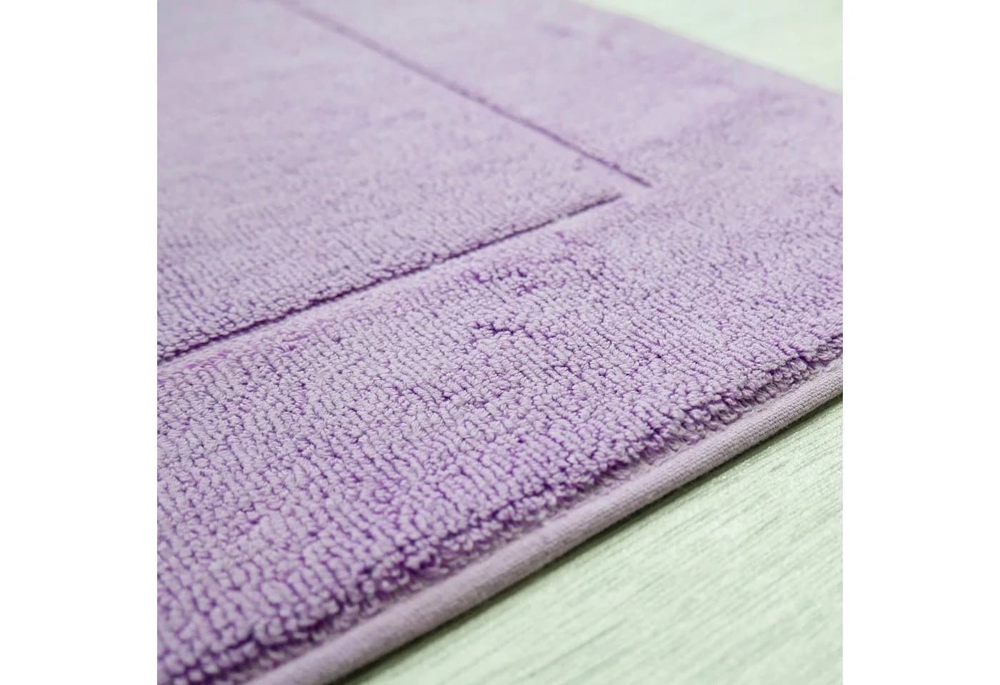 framsohn frottier Badematte Uni Basic Hotelmatte Lavendel - Bild 3