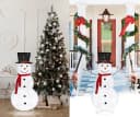 LALAHO LED-Schneemann Weihnachten Deko 120cm mit 90 LEDs Bild 1