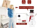 LALAHO LED-Schneemann Weihnachten Deko 120cm mit 90 LEDs Bild 3