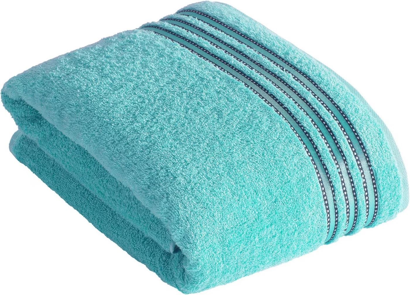 VOSSEN Saunatuch Cult de Luxe blau AIRpillow - Bild 2