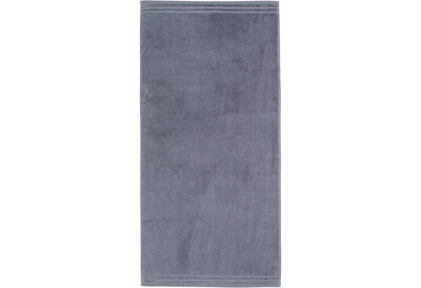 VOSSEN Handtuch Grau 100% Baumwolle Frottier