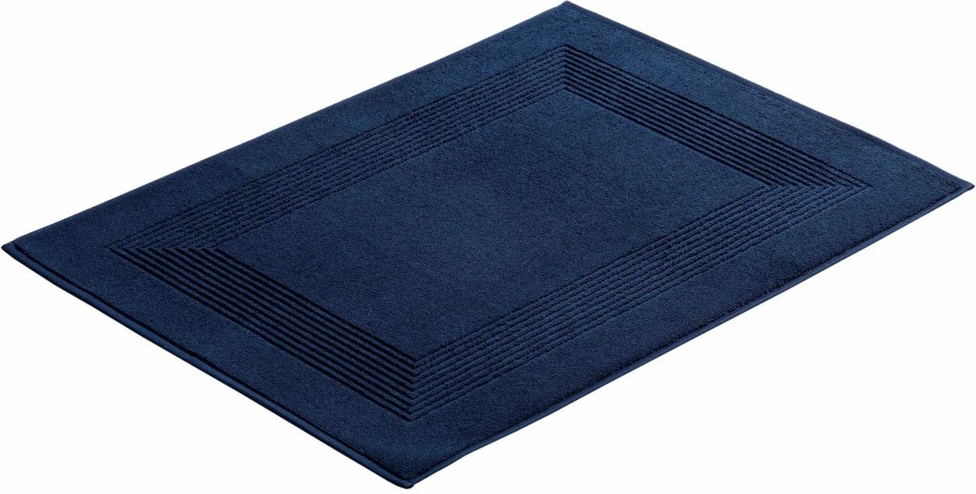VOSSEN Badematte New Generation Marineblau 100% Baumwolle