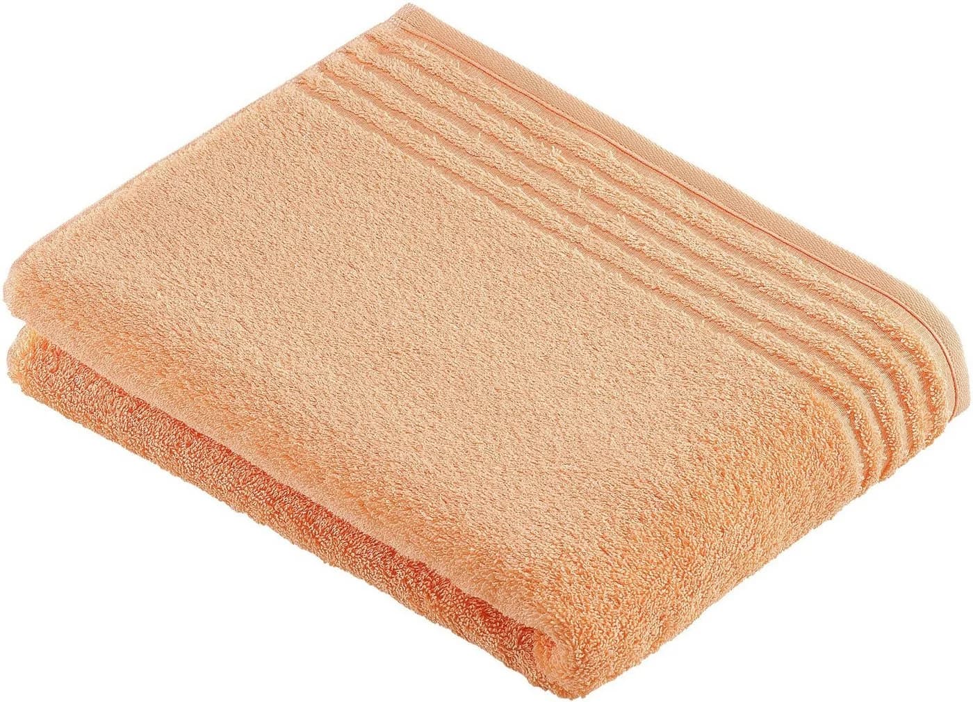 VOSSEN Badetuch Vienna Style Supersoft Apricot 67x140cm - Bild 2