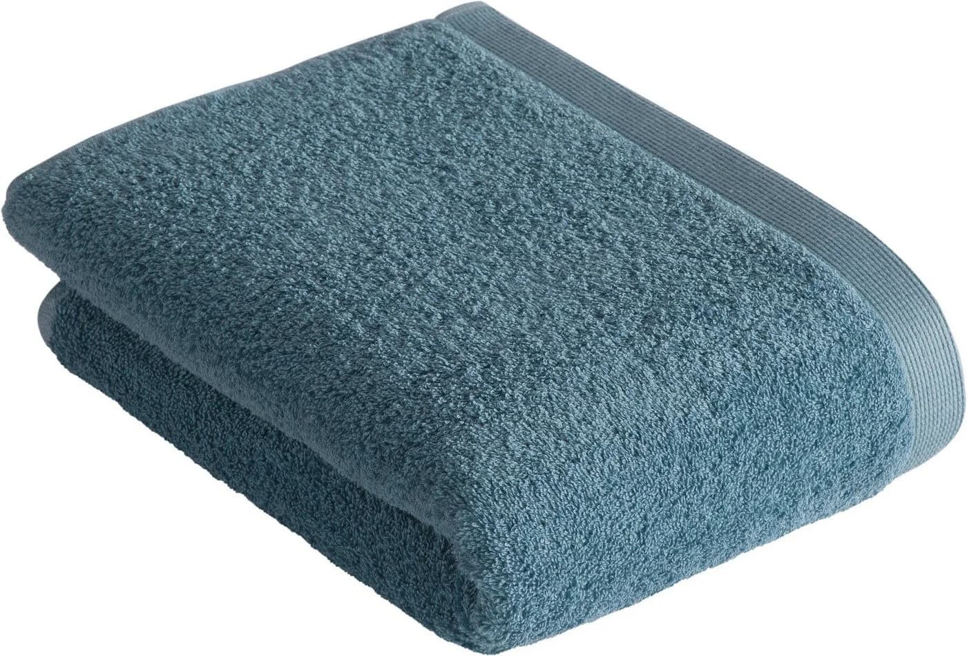 VOSSEN Badetuch High Line Blau Walkfrottee 100% Baumwolle - Bild 2