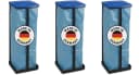 ALPFA Müllsackständer 3er Set Schwarz 120 Liter Bild 2