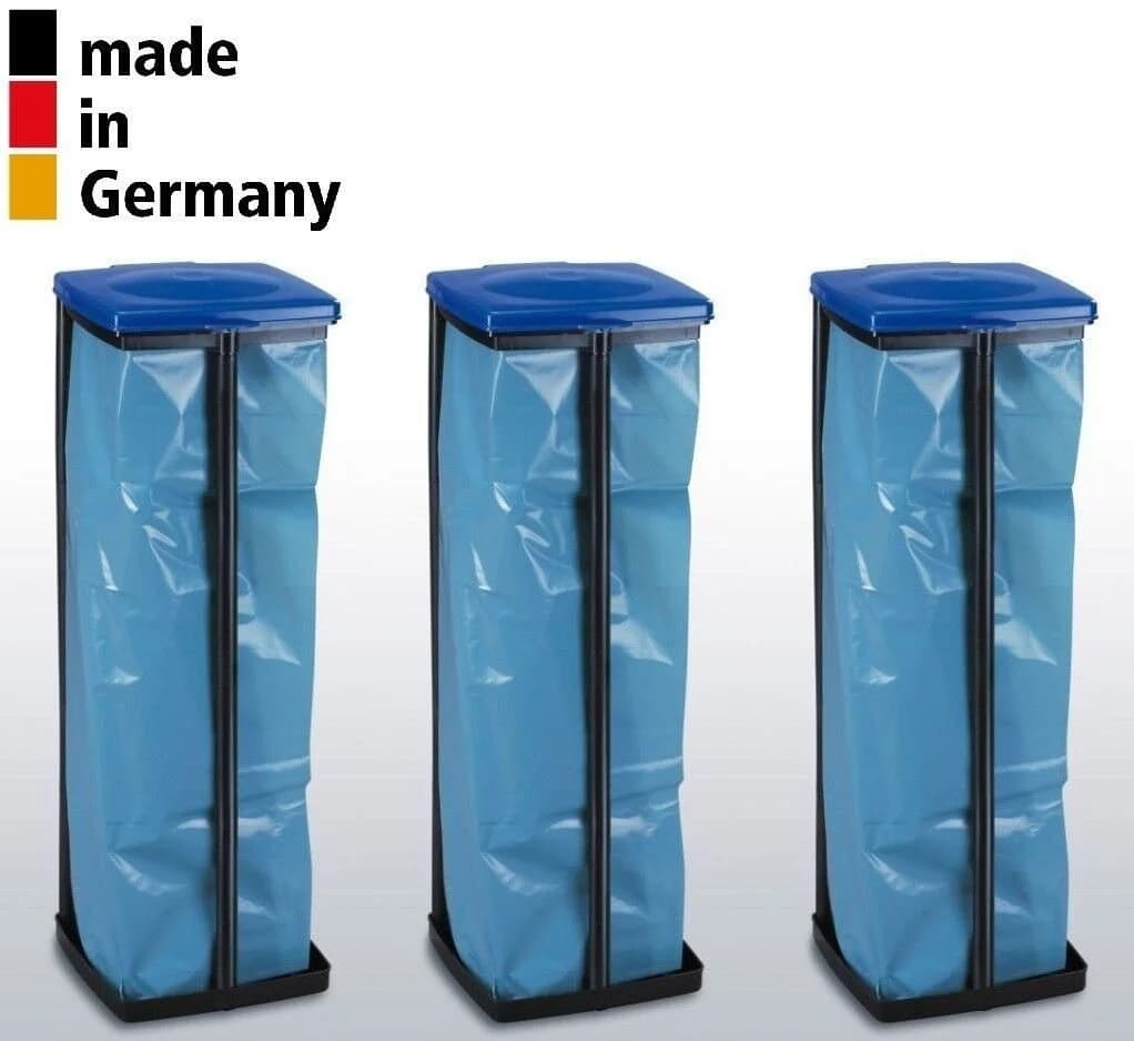 ALPFA Müllsackständer 3er Set Schwarz 120 Liter - Bild 5