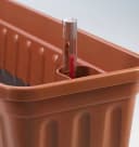 ALPFA Balkonkasten 80 cm Terracotta mit Wasserspeicher Bild 3
