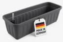 ALPFA Balkonkasten anthrazit 60 cm mit Wasserspeicher Bild 2