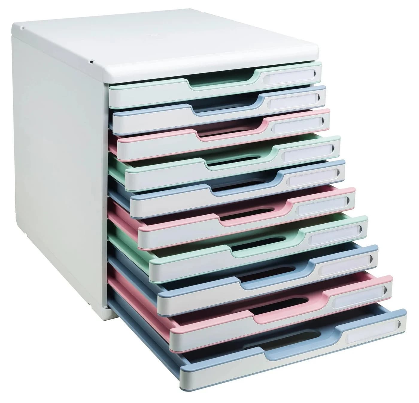 EXACOMPTA Aufbewahrungsbox Modulo 10 Schubladen Bunt - Bild 4