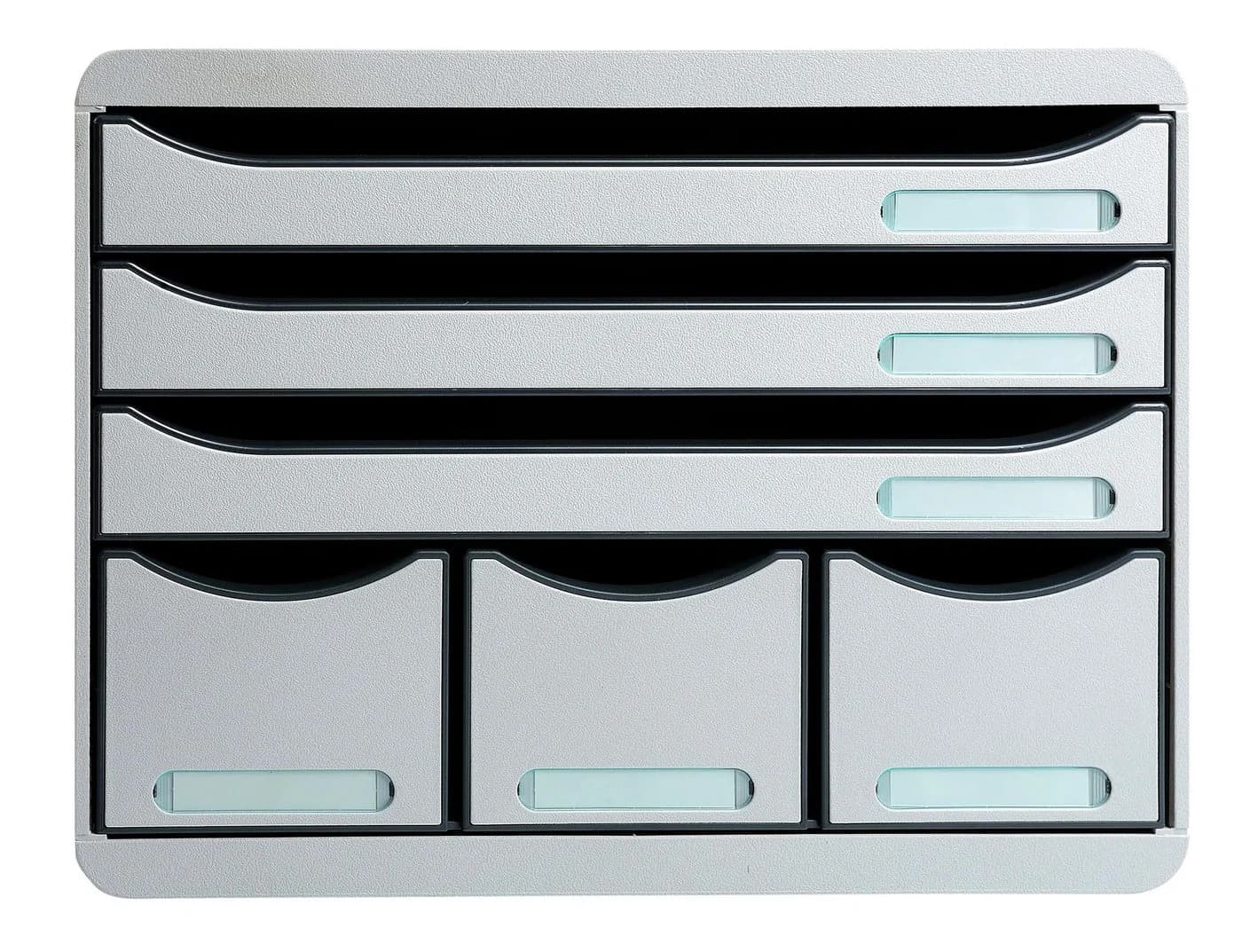 EXACOMPTA STOREBOX Schubladenbox 6-fach lichtgrau stapelbar - Bild 2