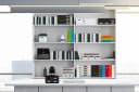 EXACOMPTA Schubladenbox Big Box Plus 5 Schubladen Weiss Harlekin Bild 5