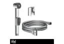 EISL Brausegarnitur Chrom mit Antikalk-Noppen und Handbrausehalter Bild 1