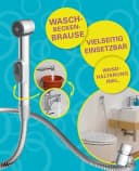 EISL Brausegarnitur Chrom mit Antikalk-Noppen und Handbrausehalter Bild 3