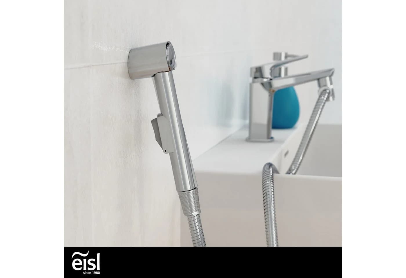 EISL Brausegarnitur Chrom mit Antikalk-Noppen und Handbrausehalter - Bild 4