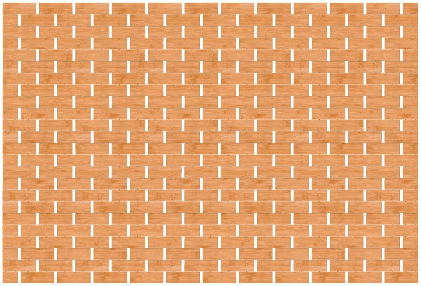 EISL Badematte Bambus Beige Rutschhemmend 70x50 cm