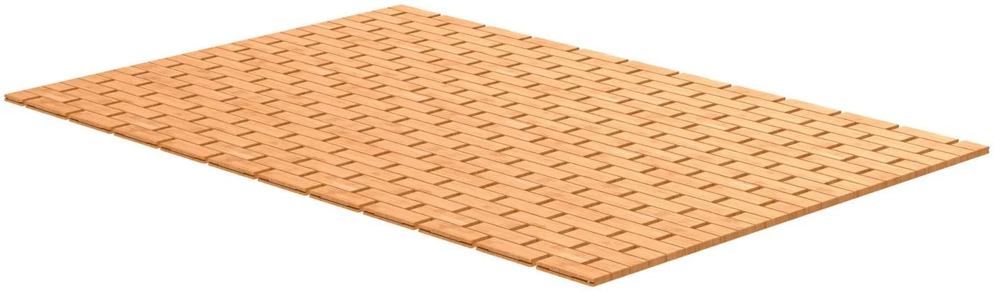 EISL Badematte Bambus Beige Rutschhemmend 70x50 cm - Bild 2