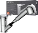 EISL Spültischarmatur Verona Grau Chrom Ausziehbar 360° Bild 2