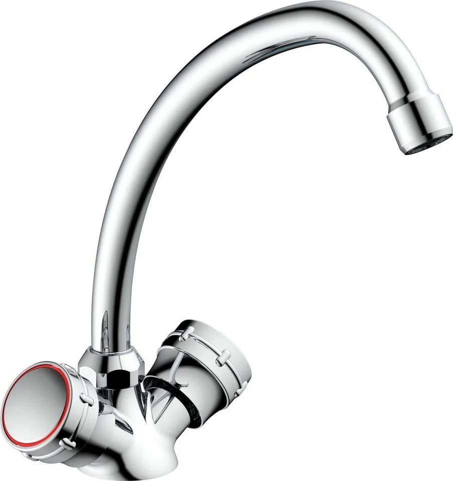 Eisl Spültischarmatur GRADO schwenkbarer Auslauf 360° silber - Bild 2