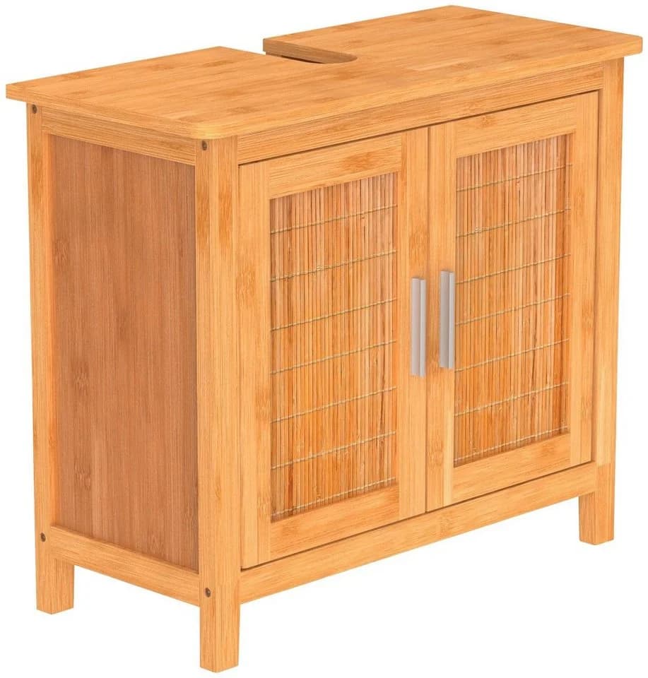 EISL Waschbeckenunterschrank Bambus Beige Massiv - Bild 3