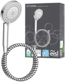 EISL Brausegarnitur STORM Grau Chrom 7 Strahlarten Wasserstopp Bild 2
