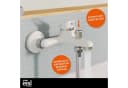 Eisl Wannenarmatur SPEED Mischbatterie Badewanne Weiß/Chrom Bild 1