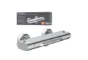 Eisl Wannenthermostat CARNEO Schwallauslauf Silber Modern Bild 3