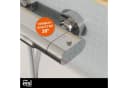 Eisl Wannenthermostat CARNEO Schwallauslauf Silber Modern Bild 4