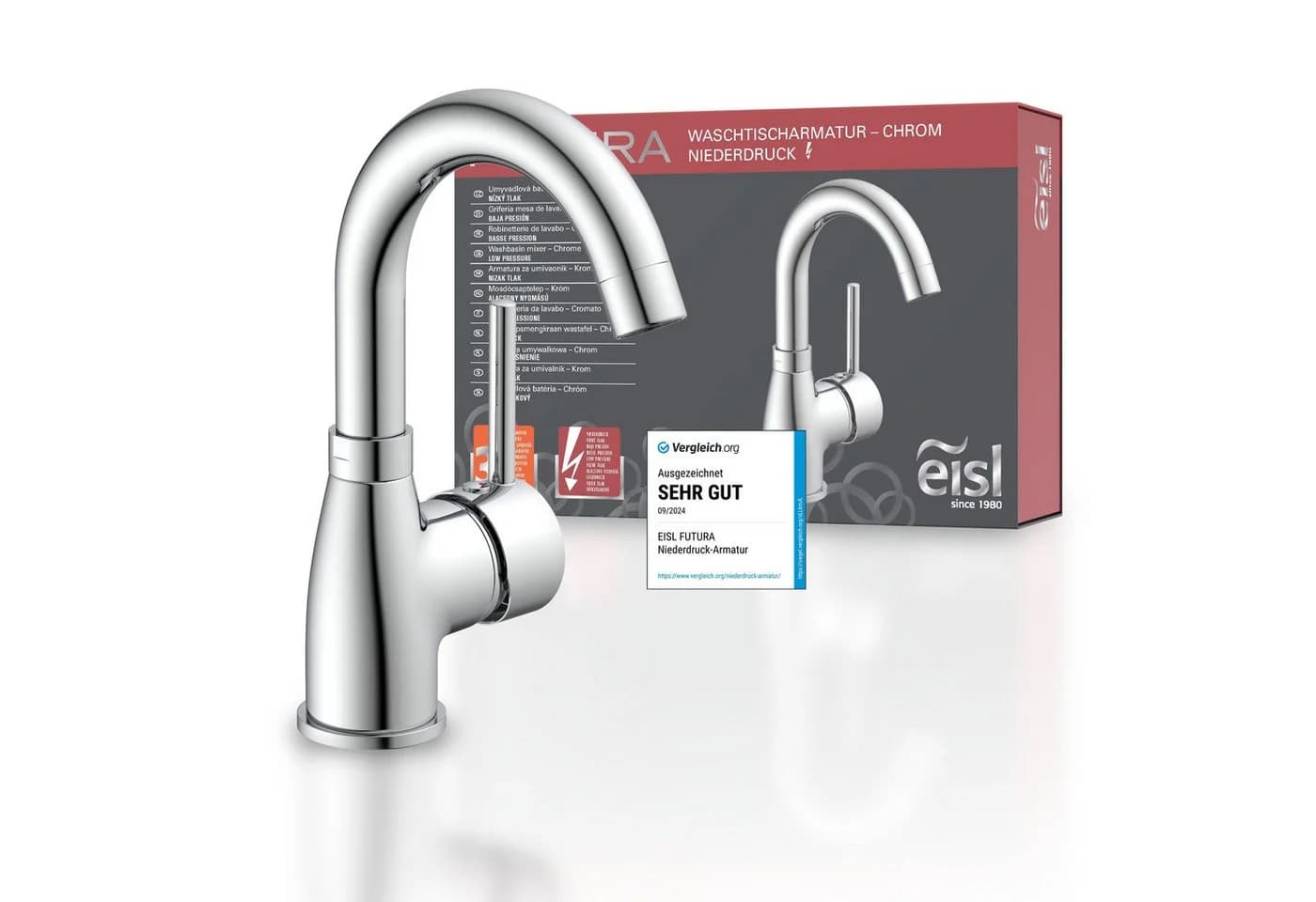 Eisl Waschtischarmatur Futura Niederdruckarmatur mit Cold-Start Technik - Bild 2