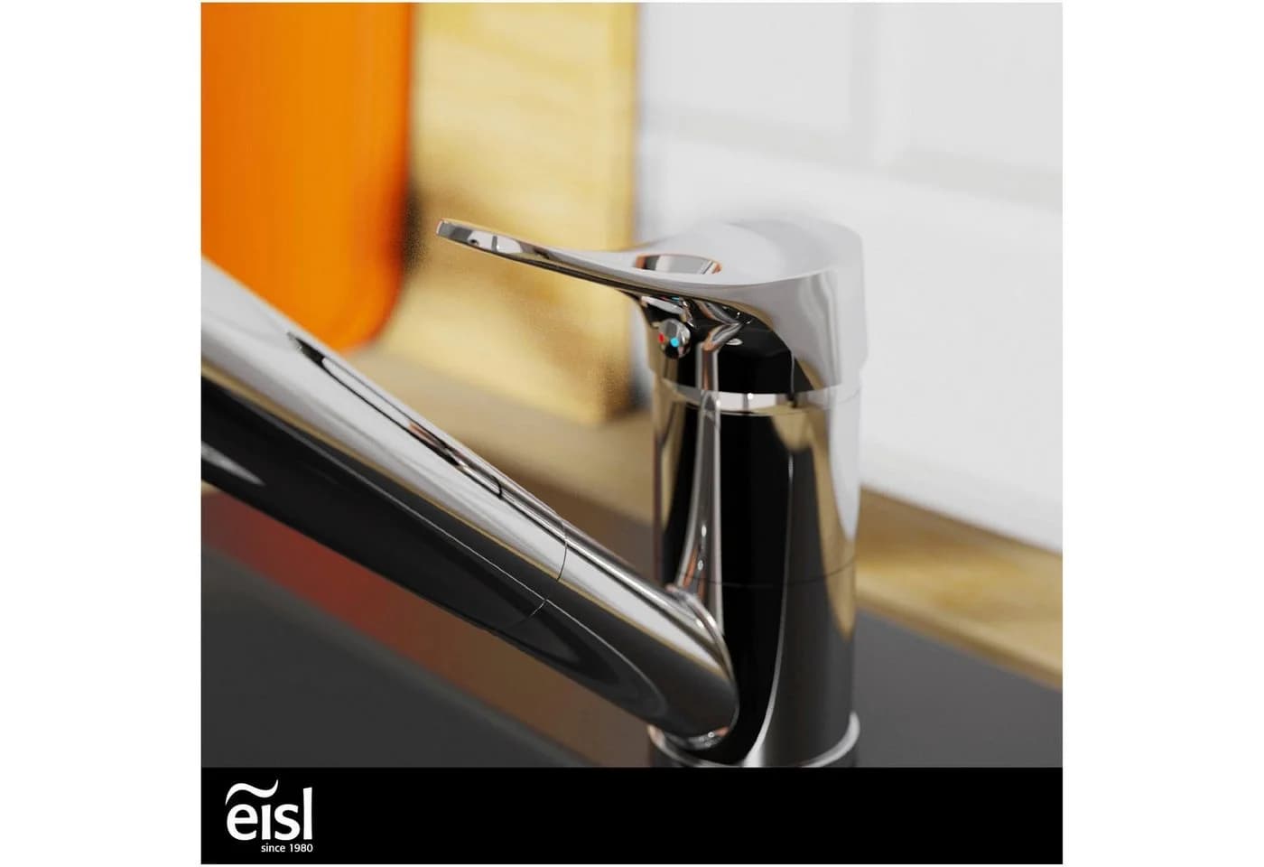 Eisl Spültischarmatur Verona Niederdruckarmatur 360° schwenkbar Chrom - Bild 5