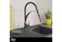 EISL CARNEO Spültischarmatur Schwarz Chrom Modern Bild 1