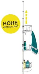 EISL Duschregal Teleskop Edelstahl Silber Höhenverstellbar Bild 5