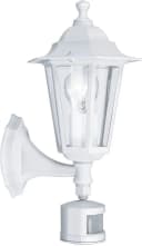 EGLO Wandleuchte Laterna 5 Außen-Wandlampe Aluguss und Glas E27 IP44 Bewegungsmelder Bild 3