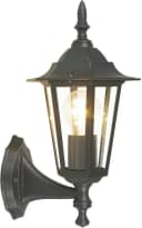 EGLO LED Wandleuchte LATERNA 4 Schwarz Aluminium Glas IP44 Bild 2