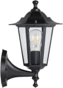 EGLO LED Wandleuchte LATERNA 4 Schwarz Aluminium Glas IP44 Bild 4