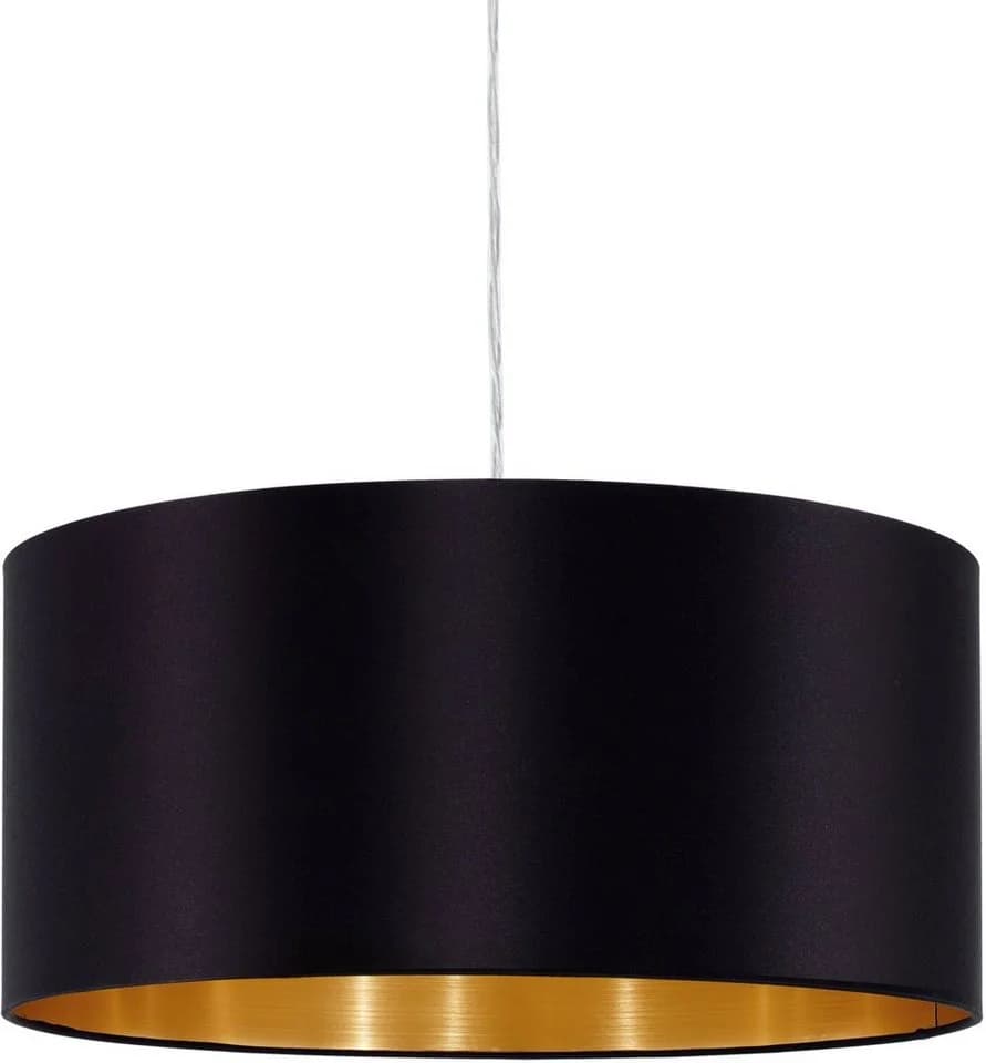 EGLO Hängeleuchte MASERLO Schwarz Gold Pendelleuchte - Bild 3