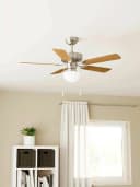 EGLO CADIZ Deckenventilator mit LED-Leuchte Grau/Nickel Bild 3