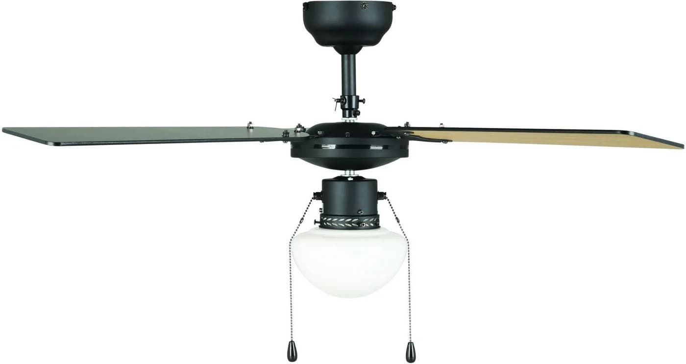 EGLO LED Deckenleuchte FORTALEZA Ventilator & Licht - Stahl - E27 - 1X60W - IP20 - Bild 3