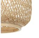 EGLO Hängeleuchte DEMBLEBY Rattan Holz Beige Natur Bild 5