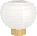 EGLO Tischleuchte Summerhill Nachttischlampe Japandi-Stil Holz Bild 2