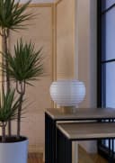 EGLO Tischleuchte Summerhill Nachttischlampe Japandi-Stil Holz Bild 5