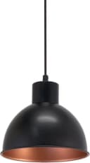 EGLO Pendelleuchte TRURO 1 Schwarz/Kupfer E27 Industrial Bild 2