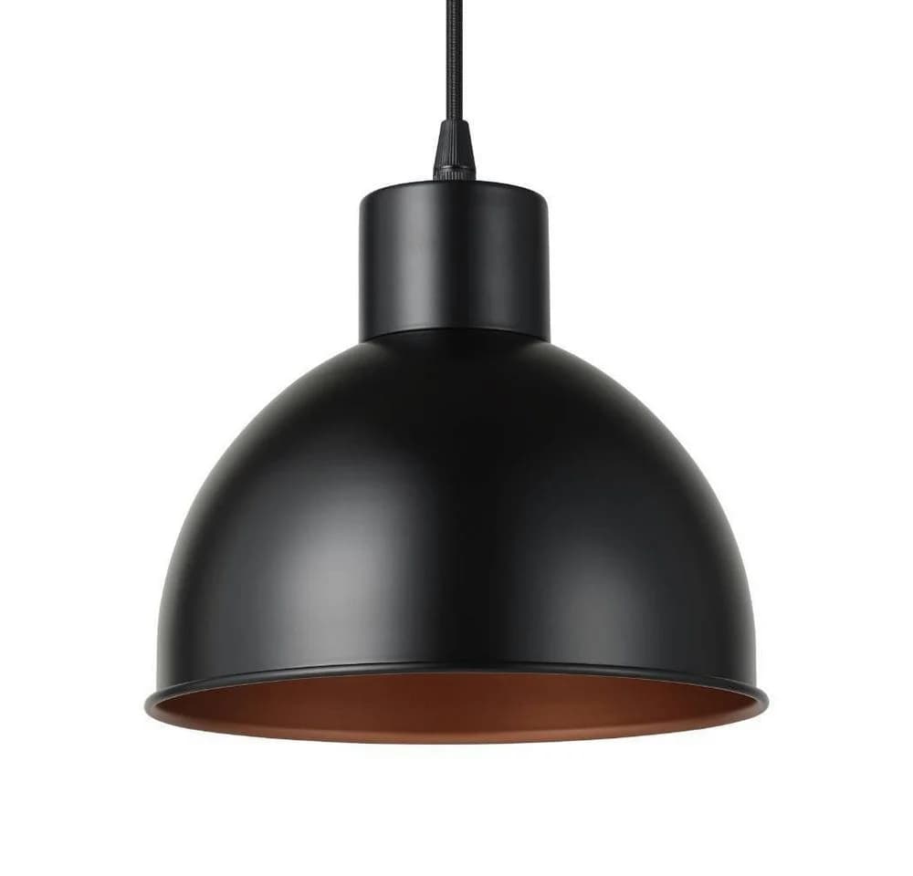 EGLO Pendelleuchte TRURO 1 Schwarz/Kupfer E27 Industrial - Bild 4