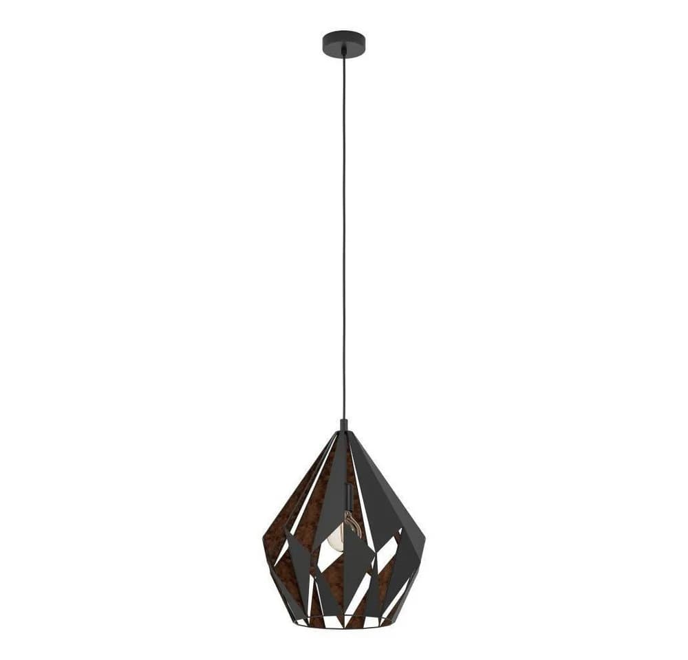 Hängeleuchte Carlton Schwarz/Kupfer Ø 38,5 cm - Bild 2
